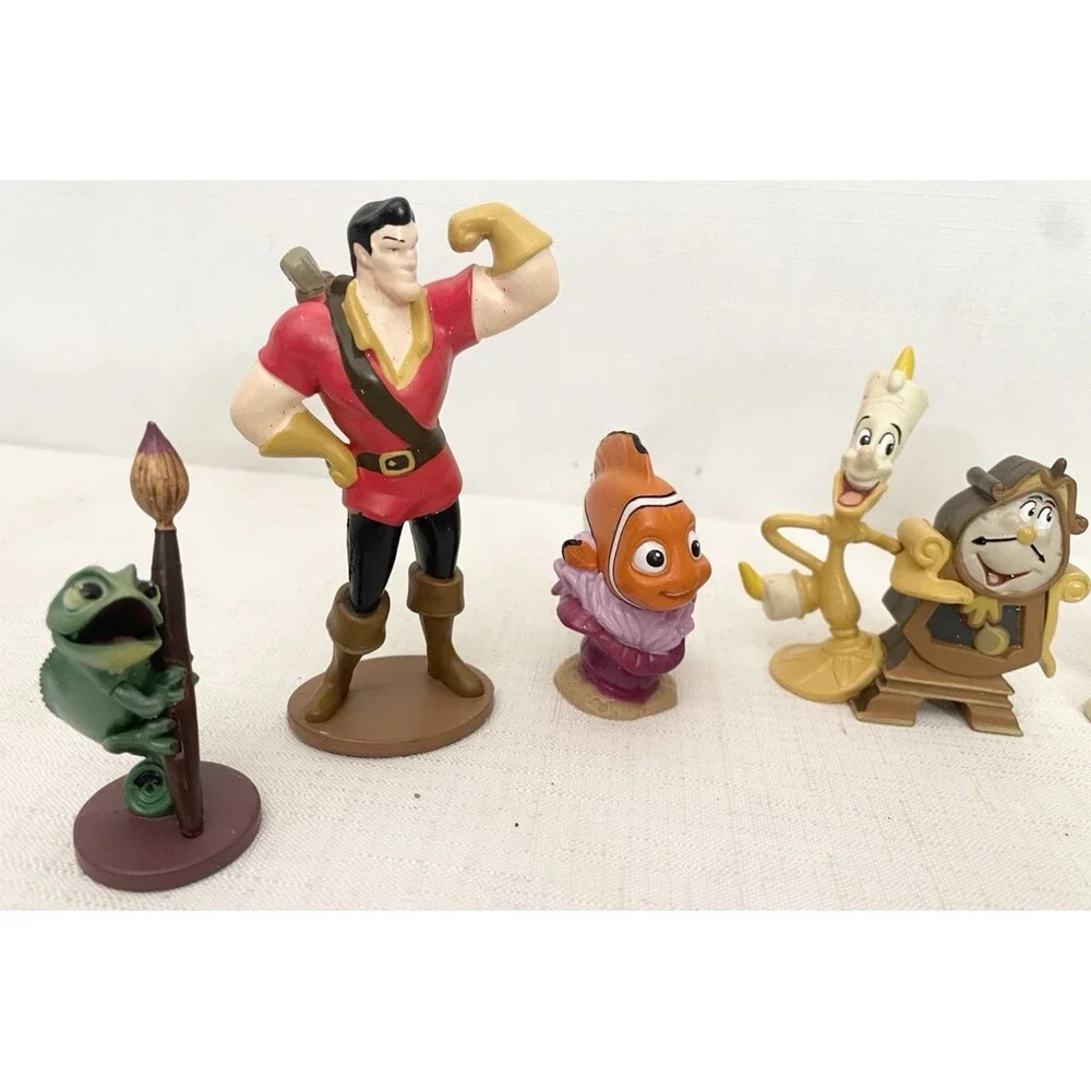 (7) Lot Disney Beauty and the Beast Thumper Toys Cake Topper Action Figures